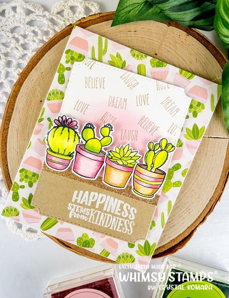 Sweet Succulents Clear Stamps