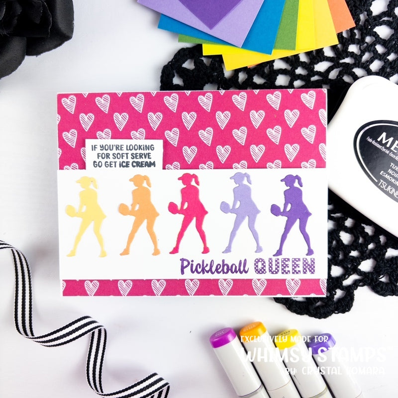 Pickleball Clear Stamps