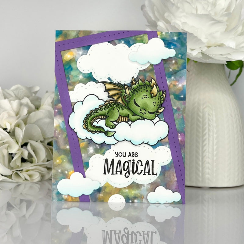 *NEW Dragon Baby Clear Stamps - Whimsy Stamps