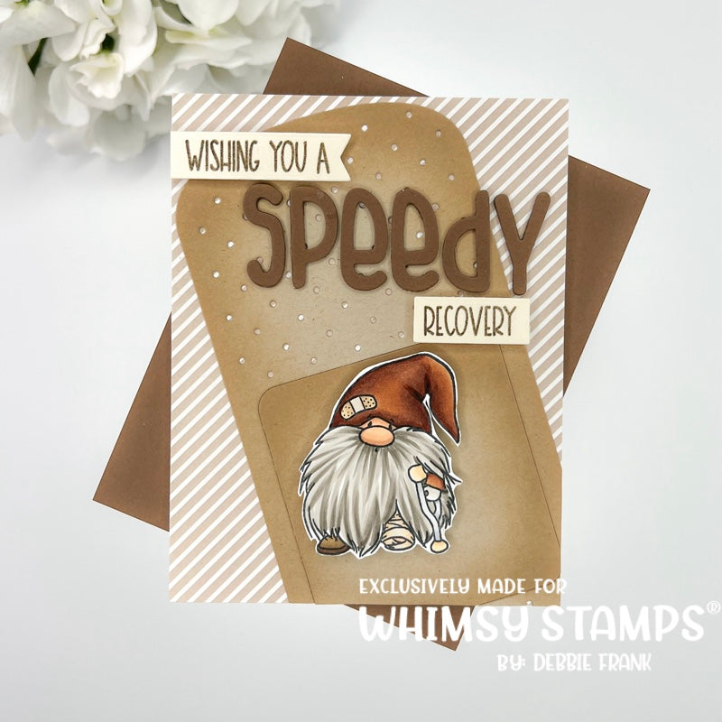 Slimline Big BooBoo Die Set - Whimsy Stamps