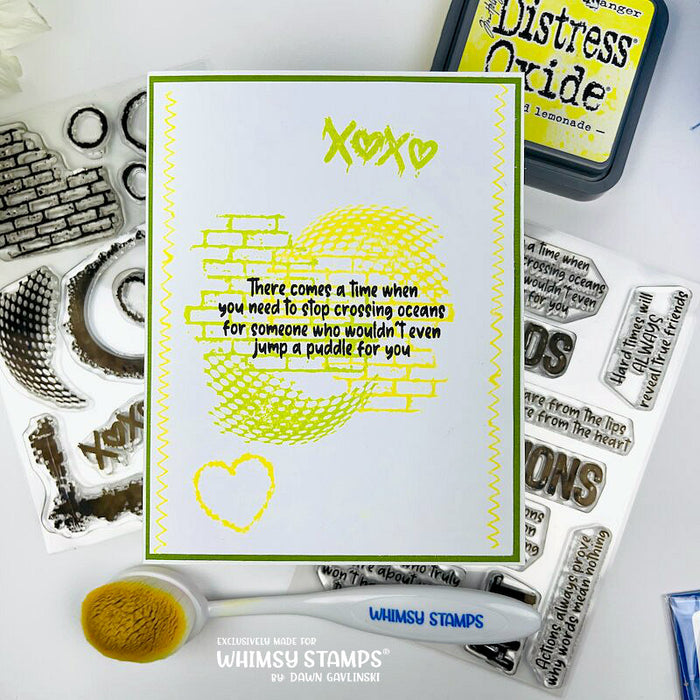 Actions Clear Stamps - Whimsy Stamps