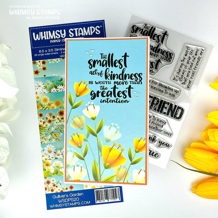 Acts of Kindness Clear Stamps - Whimsy Stamps