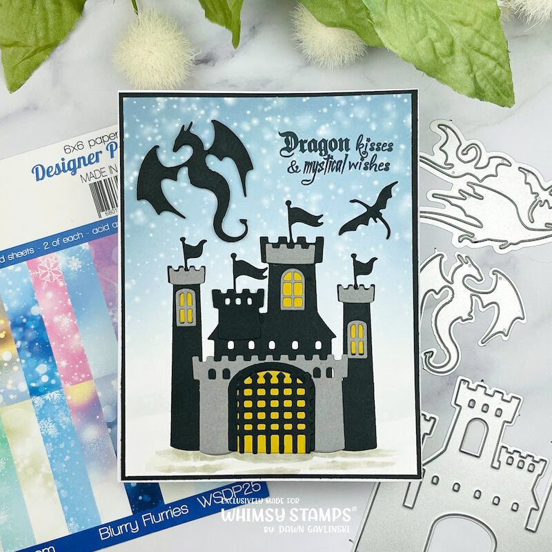 Build-a-Castle Die Set - Whimsy Stamps