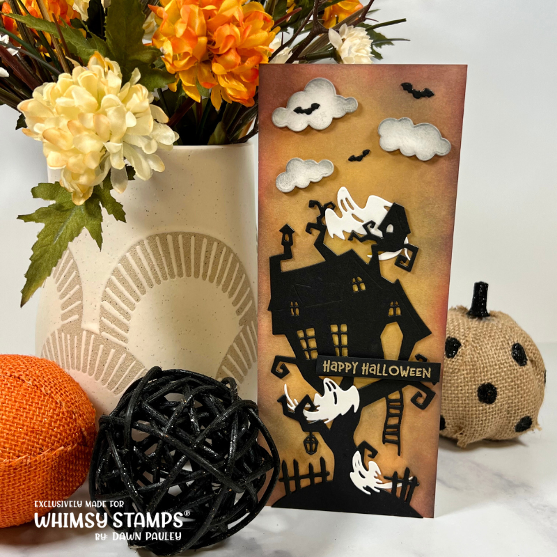 Mini Slim Tree House Die Set - Whimsy Stamps