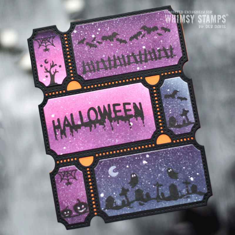 *NEW Terrific Tickets Window Die - Whimsy Stamps