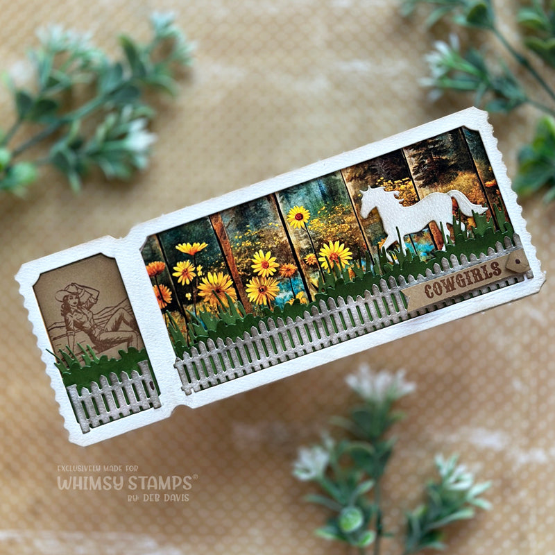 Rail and Fences Die Set - Whimsy Stamps