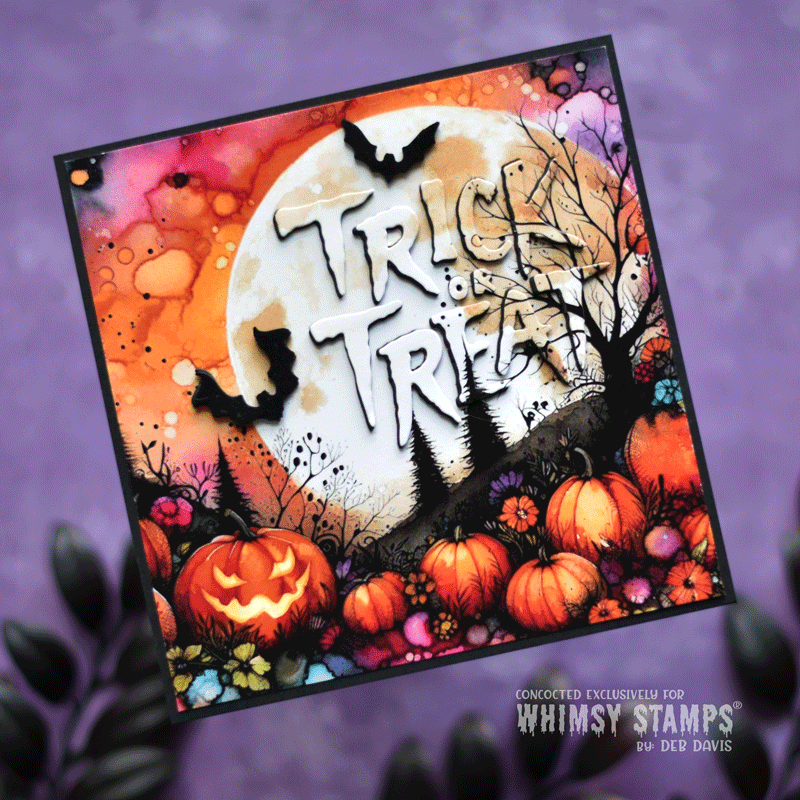 *NEW Trick or Treat Die Set - Whimsy Stamps