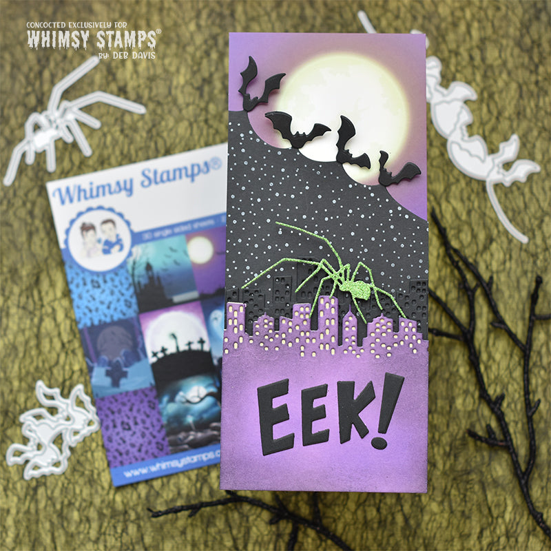 Spiders and Webs Die Set - Whimsy Stamps