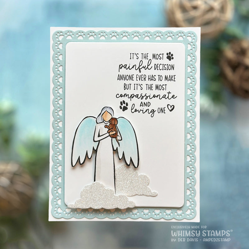 **NEW Rainbow Angel Clear Stamps