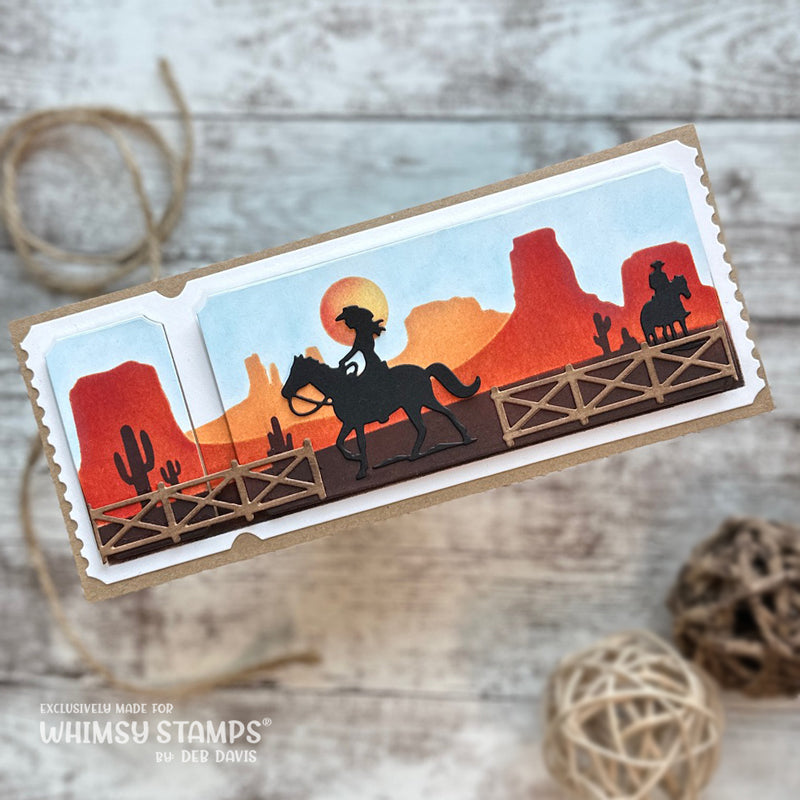 Rail and Fences Die Set - Whimsy Stamps