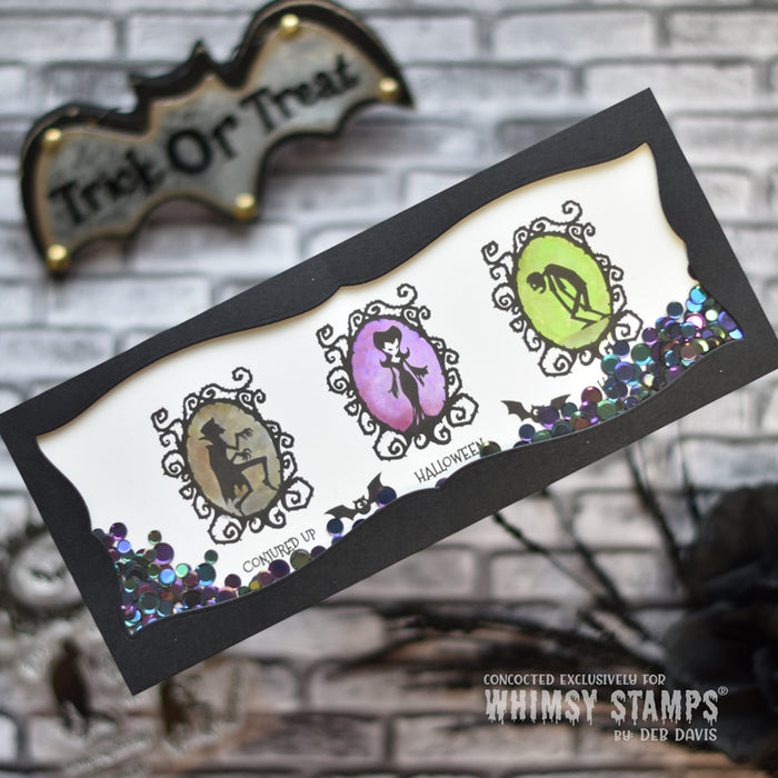 Slimline Victorian Layers Die Set - Whimsy Stamps