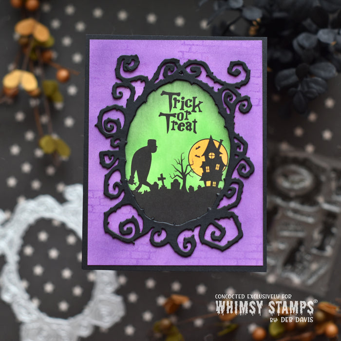 *NEW Home Sweet Haunted Home Clear Stamps - Whimsy Stamps