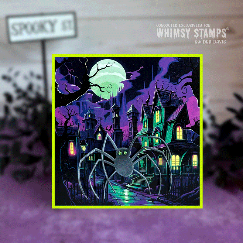 *NEW 6x6 Paper Pack - Gothic Glow - Whimsy Stamps