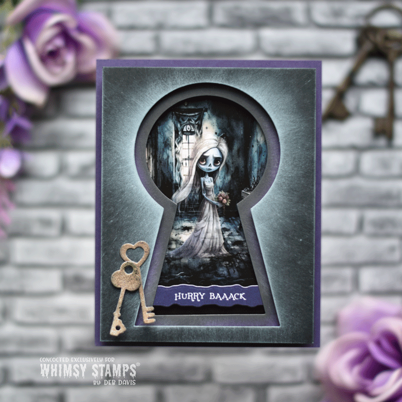 *NEW Quick Card Fronts - The Brides - Whimsy Stamps