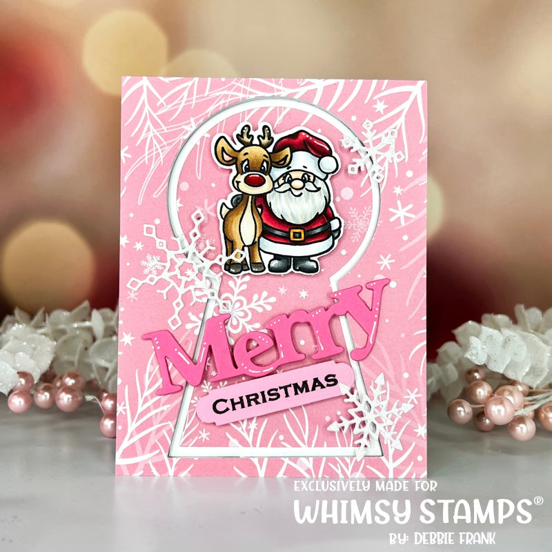 Santa's Magic Clear Stamps - Whimsy Stamps