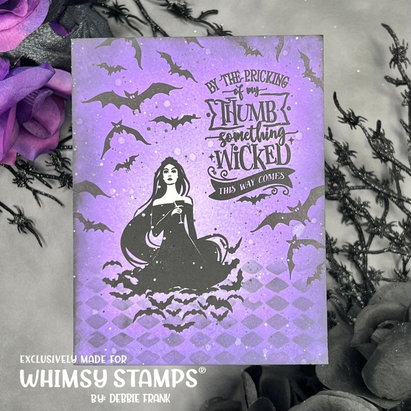 Something Wicked Clear Stamps - Whimsy Stamps
