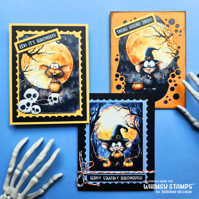 Quick Card Fronts - Eeks and Squeaks 1