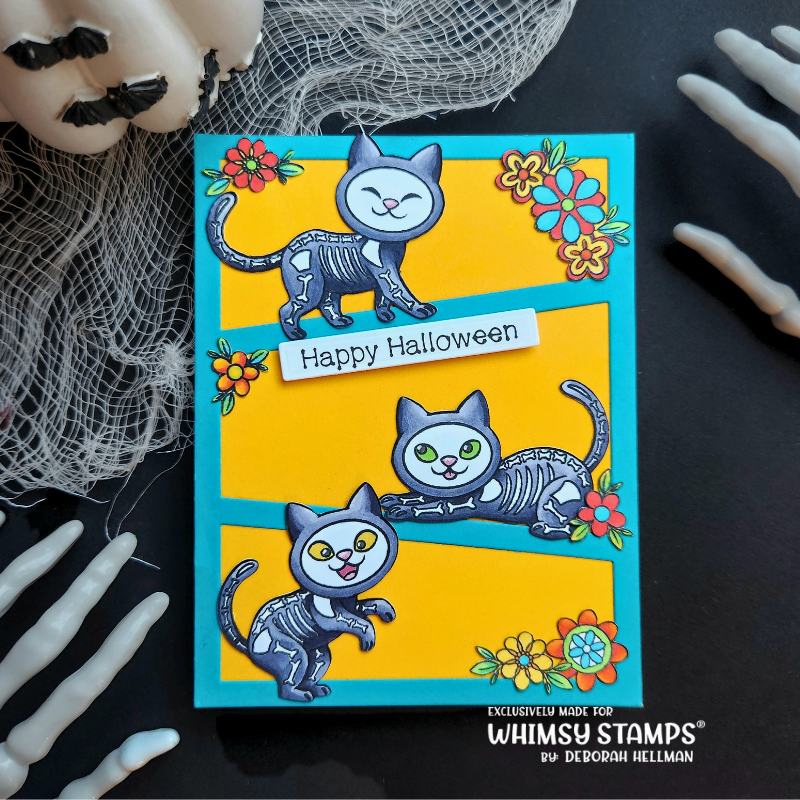 Feline Spooky Clear Stamps