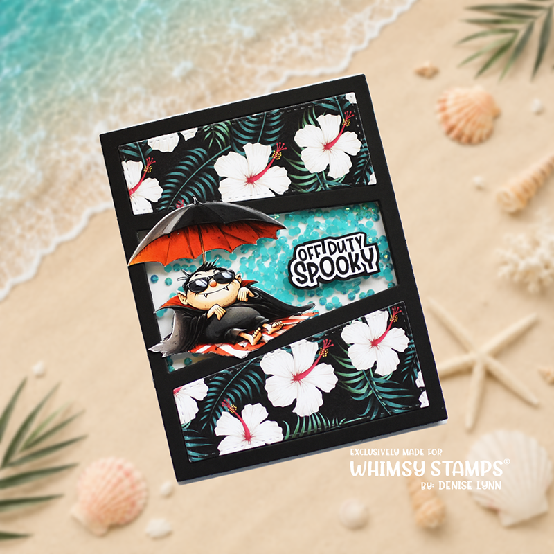 Quick Card Fronts - Summerween - Whimsy Stamps