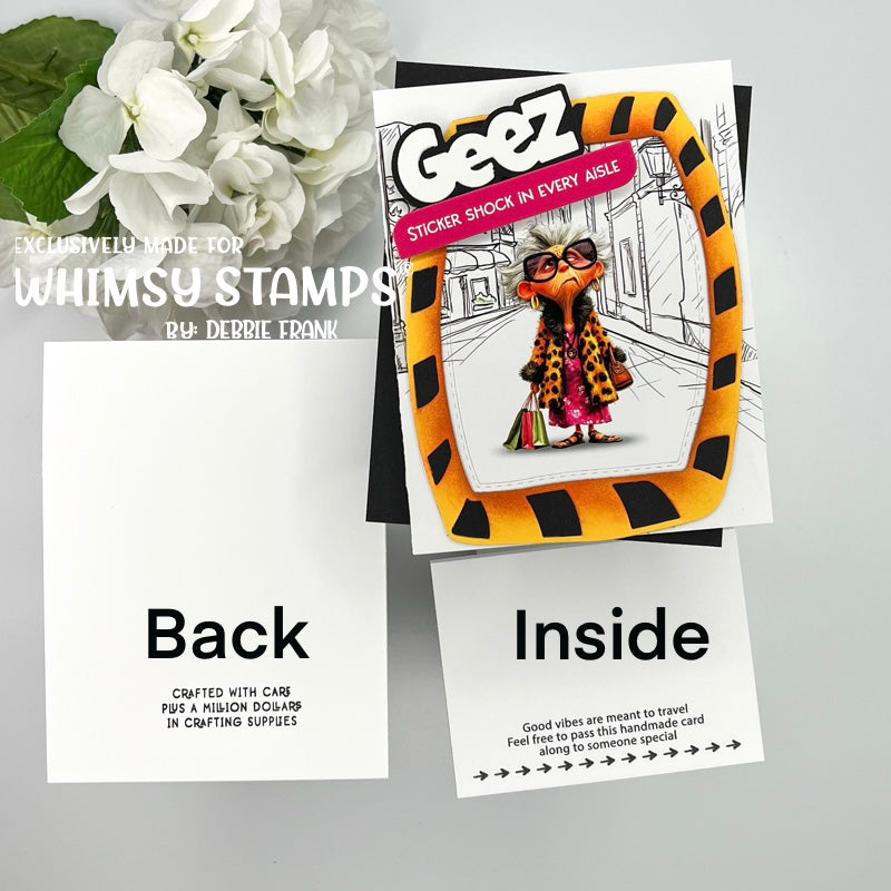 *NEW Sticky Notes - Good Vibes - Whimsy Stamps