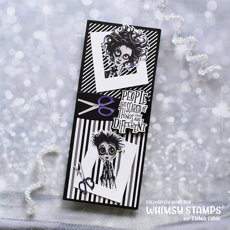 *NEW Edward Clear Stamps - Whimsy Stamps