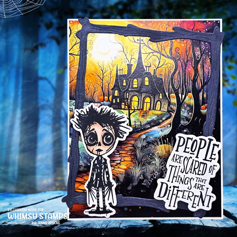 *NEW Edward Outline Die Set - Whimsy Stamps