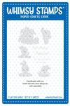 **NEW Easter Bunnies - NoFuss Masks - Whimsy Stamps