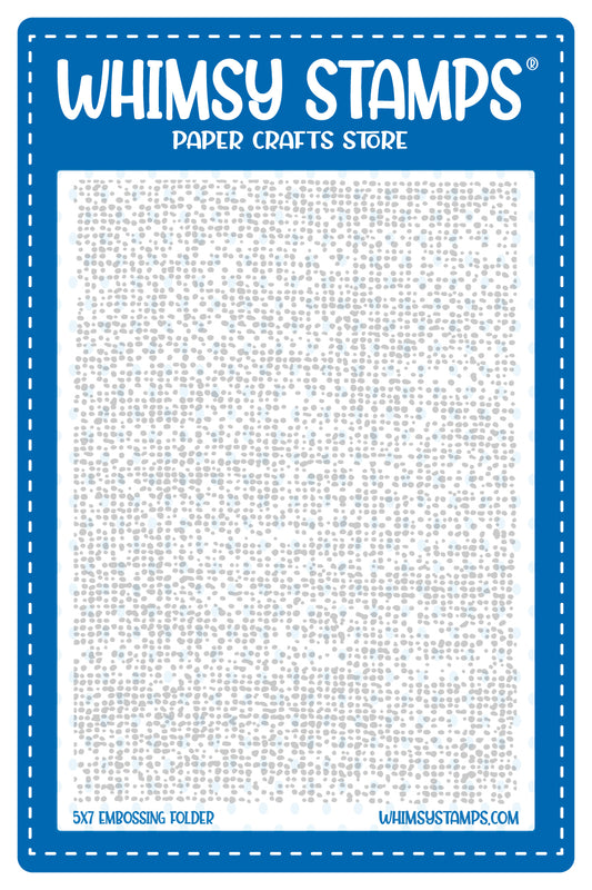 Embossing Folder - Canvas