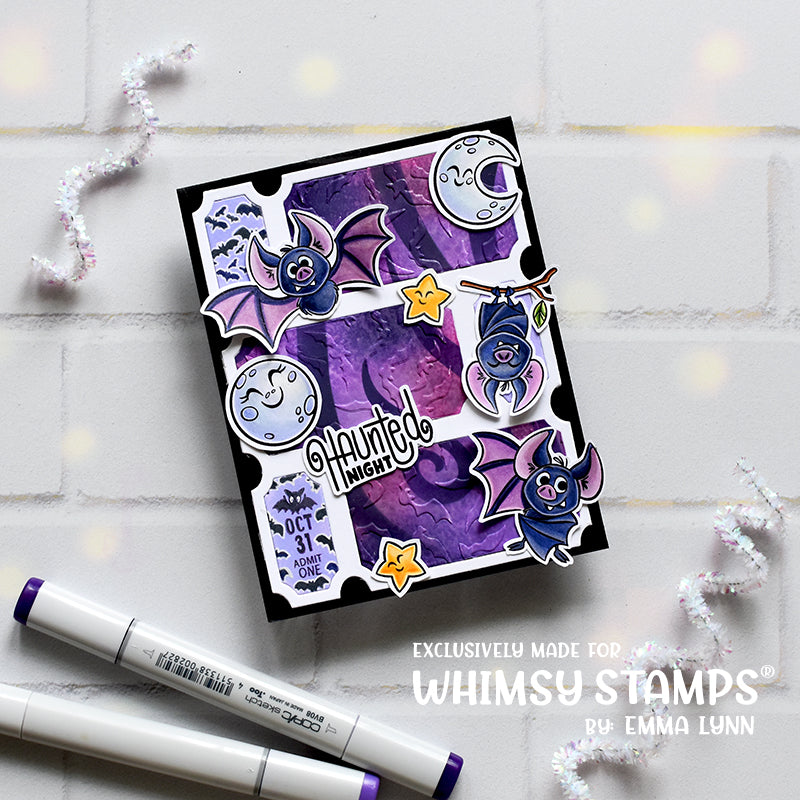 *NEW Let's Get Spooky Clear Stamps - Whimsy Stamps