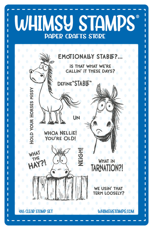 Emotionally Stable Clear Stamps - PREORDER