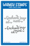 **NEW Enchanted Word Die Set - Whimsy Stamps