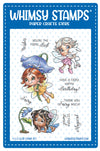 **NEW Fairy Wishes Clear Stamps - Whimsy Stamps
