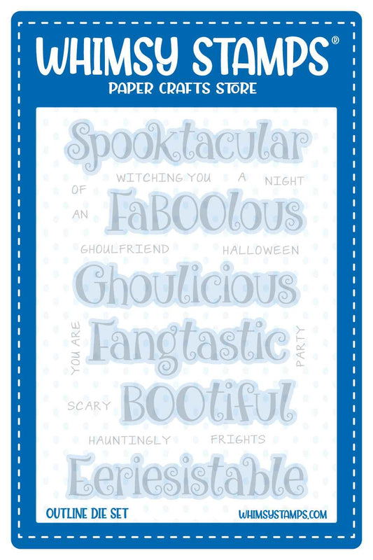 Fangtastic Outline Die Set