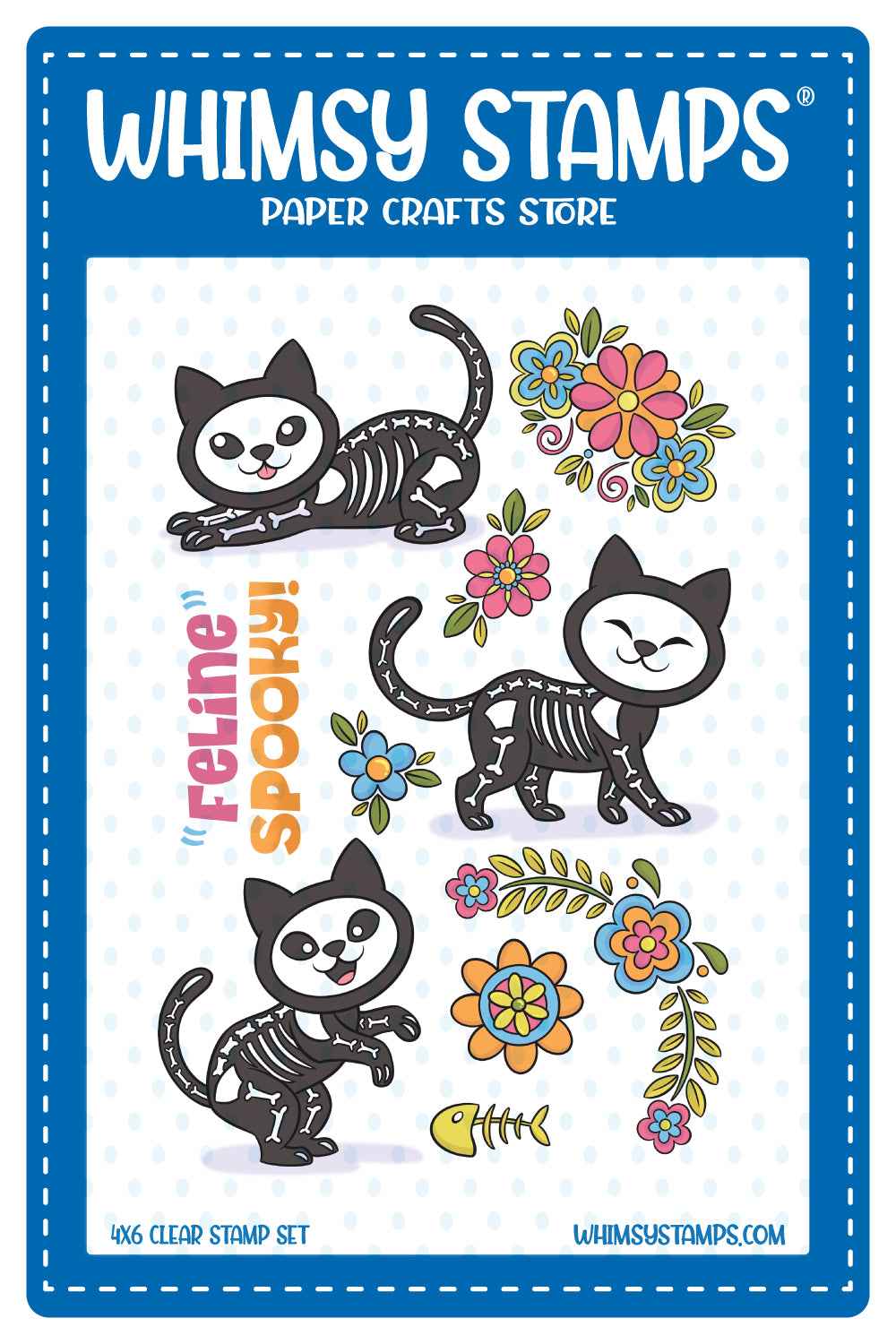 Feline Spooky Clear Stamps