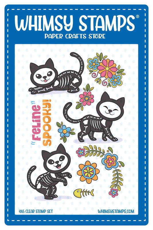 Feline Spooky Clear Stamps