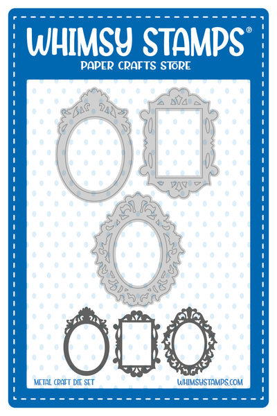 **NEW Forever Cameo Frames Die Set - Whimsy Stamps