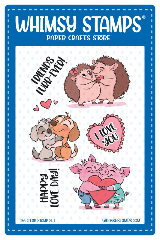 *NEW Furry Friends Clear Stamps
