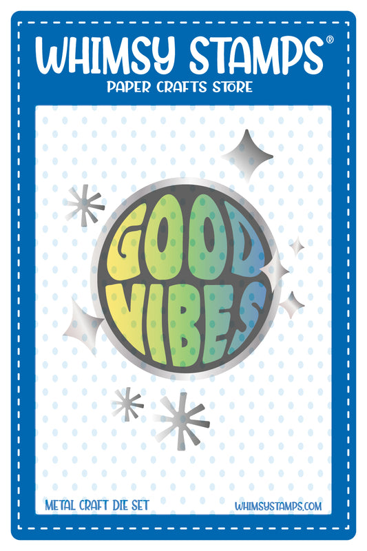 **NEW Good Vibes Die Set