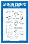 **NEW Gullibles Clear Stamps - Whimsy Stamps