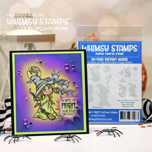 **NEW Halloween Night - NoFuss Masks - Whimsy Stamps