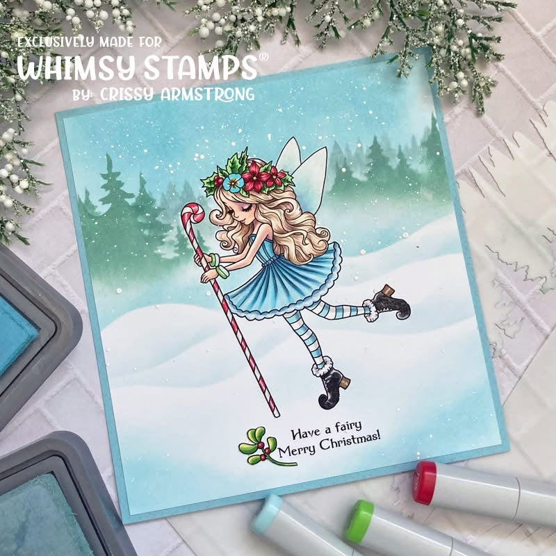 Christmas Fairy Wishes Clear Stamps