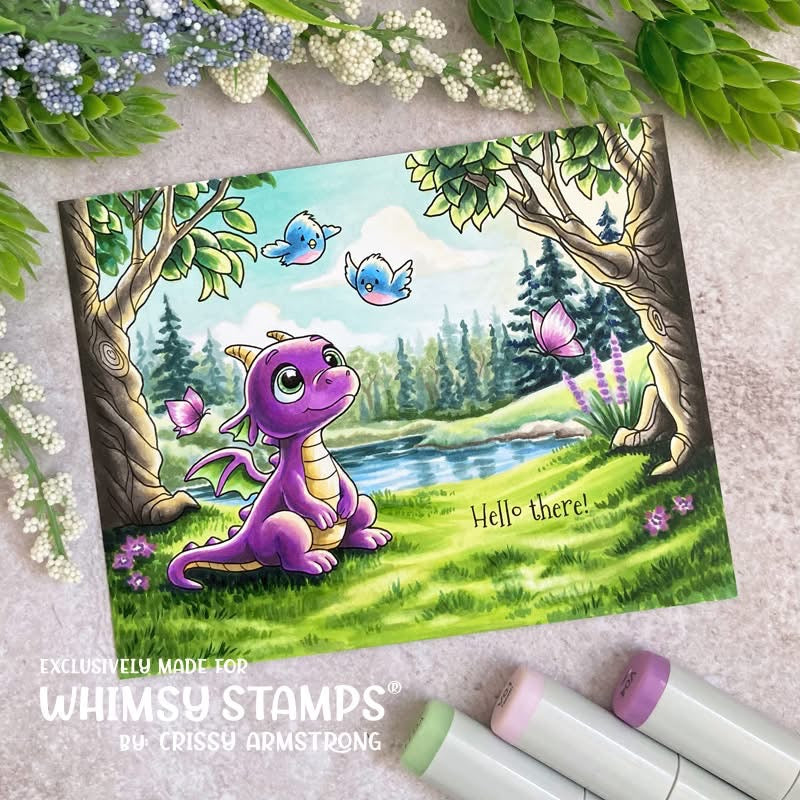 Dragon Birthdays Clear Stamps