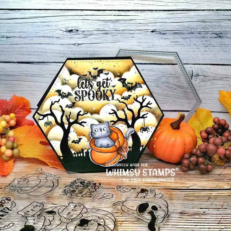 Pumpkin Kitties Clear Stamps