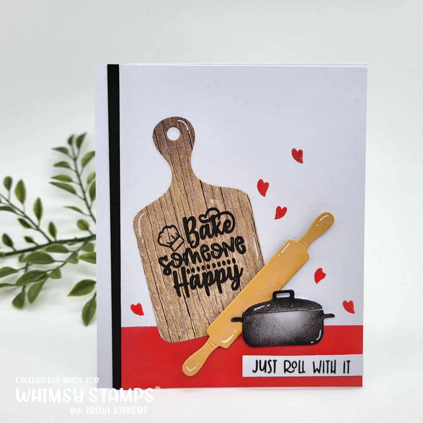 **NEW Just Roll with It Clear Stamps - Whimsy Stamps