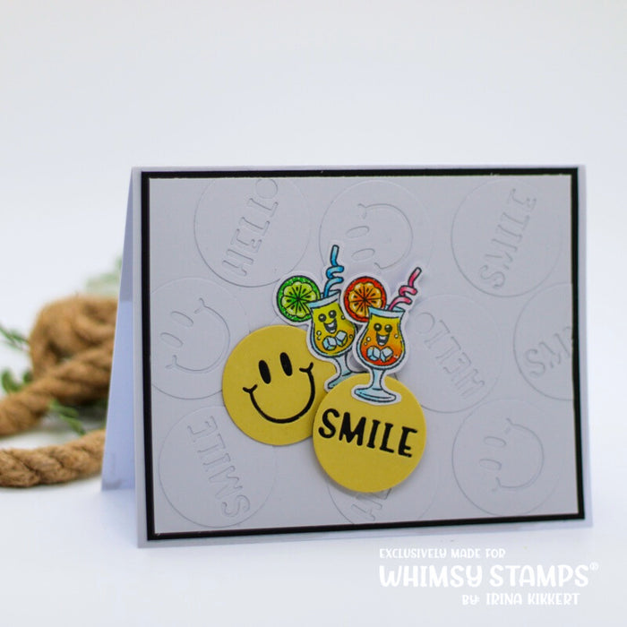**NEW Summer Beach Icons Clear Stamps - Whimsy Stamps