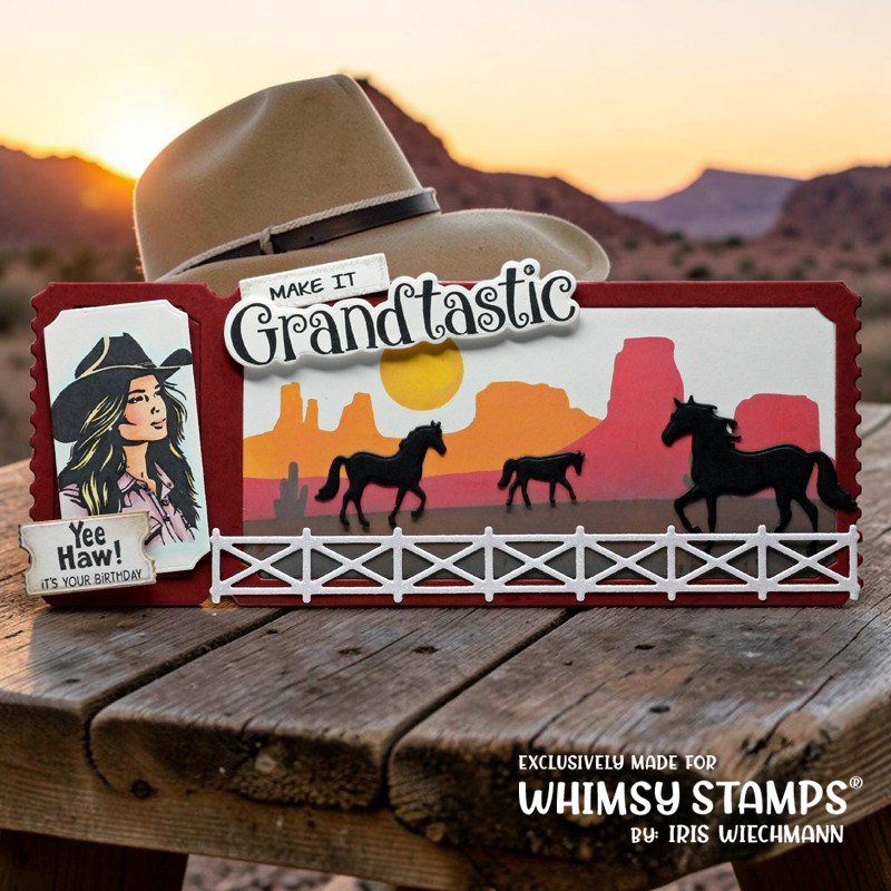 Rail and Fences Die Set - Whimsy Stamps