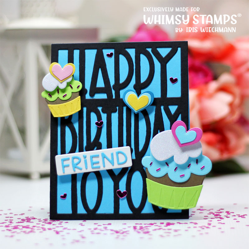 **NEW Cupcake Die Set - Whimsy Stamps