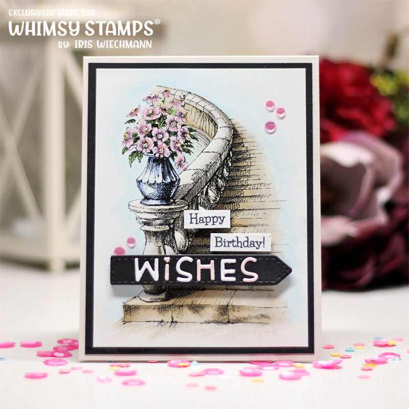 **NEW Fun with Words 2 Die Set - Whimsy Stamps