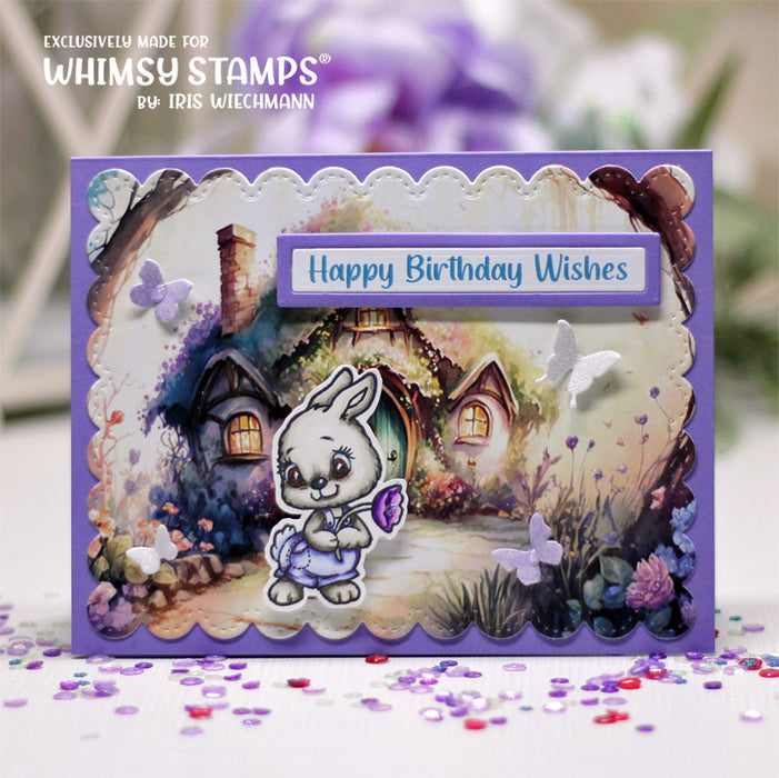**NEW Bunnies in the Garden Clear Stamps - Whimsy Stamps