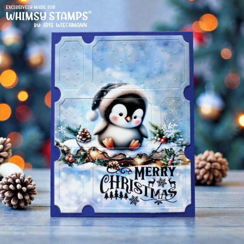 *NEW Quick Card Fronts - Chilly Penguins